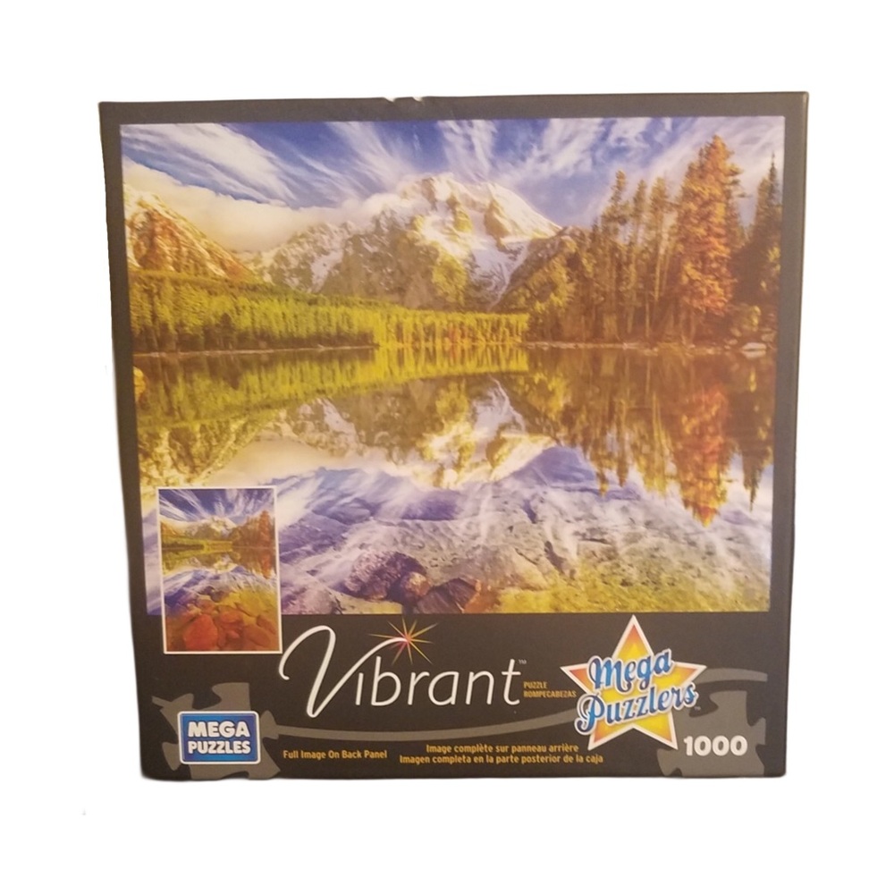 NEW! Mountain Lake Scenery Mega Puzzle